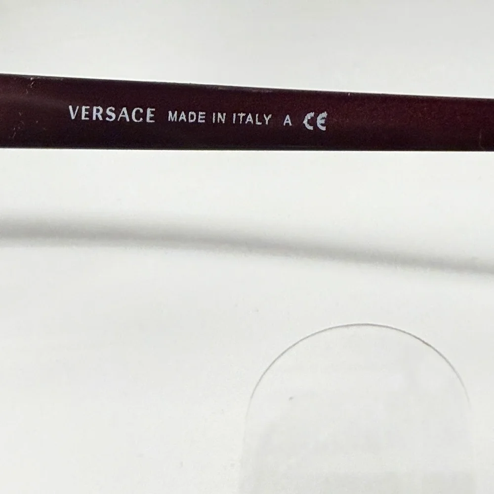 Versace 1397 Cat Eye Eyeglasses Burgundy Purple‎ Frames 53-17-140 22924